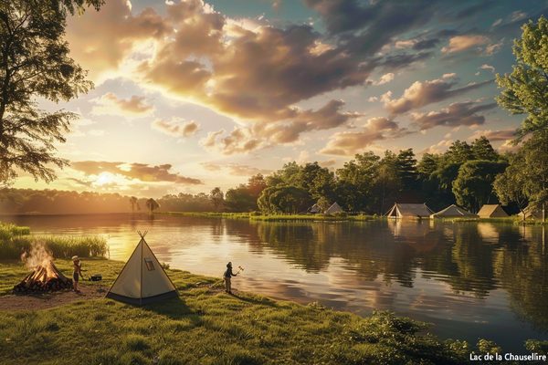 Escapade inoubliable au camping lac de la Chausselière
